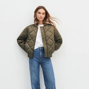 FAVORITE DAUGHTER The Favorite Bomber Jacket. Brand New. Size XS. Army Green.